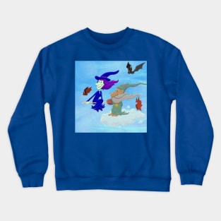 Wizard and witch Crewneck Sweatshirt